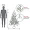 5ft. Unlit Flocked Alpine Twig Artificial Christmas Tree